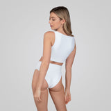 the one rib high rise fold over bottom