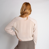 the mixed media top