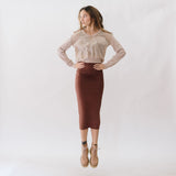 the mixed media top