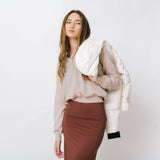 the mixed media top